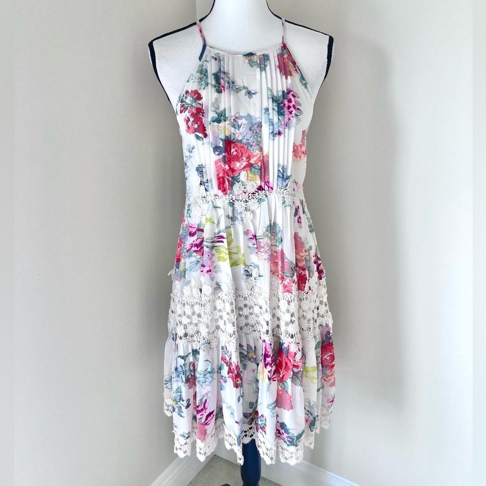 Anthropologie Ranna Gill Kalila Floral Dress Size S - Picture 5 of 13